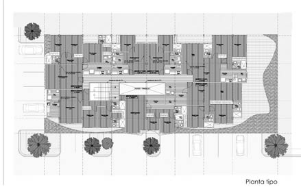 Edificio residencial. Proyecto de nueva planta. Panam.