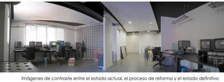 Oficinas. Proyecto y gestin de reforma y adecuacin. Madrid.