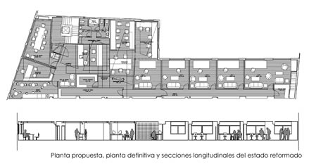 Oficinas. Proyecto y gestin de reforma y adecuacin. Madrid.