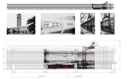 Enrejado histrico. Estudio arqueolgico. Madrid.