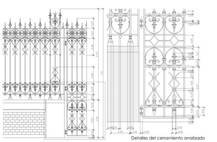 Enrejado histrico. Estudio arqueolgico. Madrid.