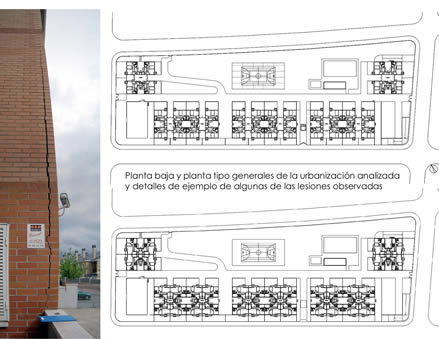 Edificio residencial. Estudio patolgico para rehabilitacin. Madrid.