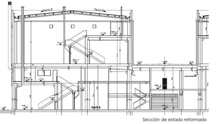 Nave industrial. Proyecto de implantacin y adecuacin. Madrid.