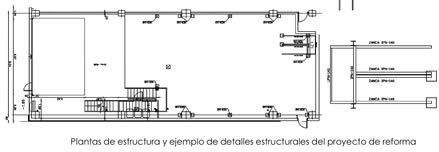 Nave industrial. Proyecto de implantacin y adecuacin. Madrid.