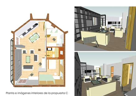 Vivienda en edificio residencial. Proyecto de reforma. Madrid