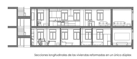 Viviendas en edificio residencial. Proyecto reforma y adecuacin. Madrid.