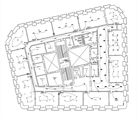 Centro de estudios en edificio catalogado. Proyecto de actvidad. Madrid.