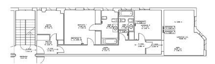 Vivienda en edificacin residencial. Proyecto de adecuacin. Madrid.