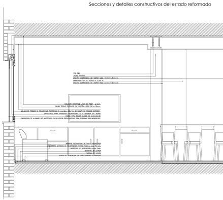 Vivienda en edificacin residencial. Proyecto de adecuacin. Madrid.