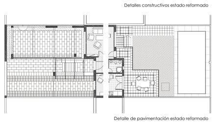 Vivienda unifamiliar adosada. Proyecto de rehabilitacin. Madrid.