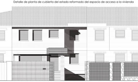 Vivienda unifamiliar adosada. Proyecto de rehabilitacin. Madrid.